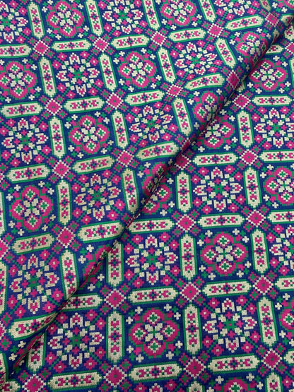 Pure Banarasi Resham Patola Brocade (44"inch)