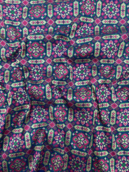 Pure Banarasi Resham Patola Brocade (44"inch)