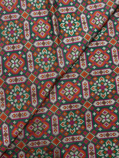 Pure Banarasi Resham Patola Brocade (44"inch)
