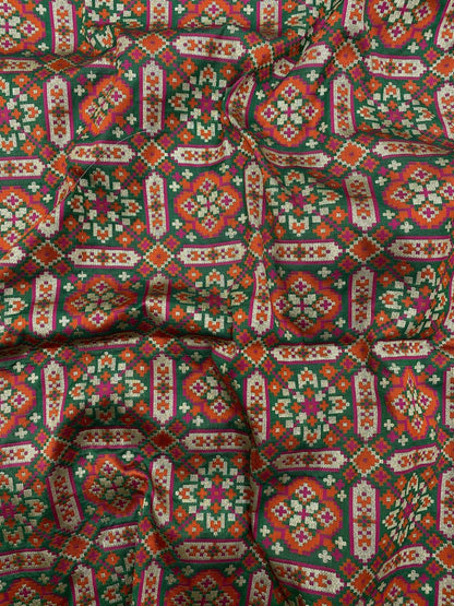 Pure Banarasi Resham Patola Brocade (44"inch)