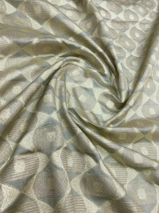 Pure TIssue Fancy Brocade (44"inch)