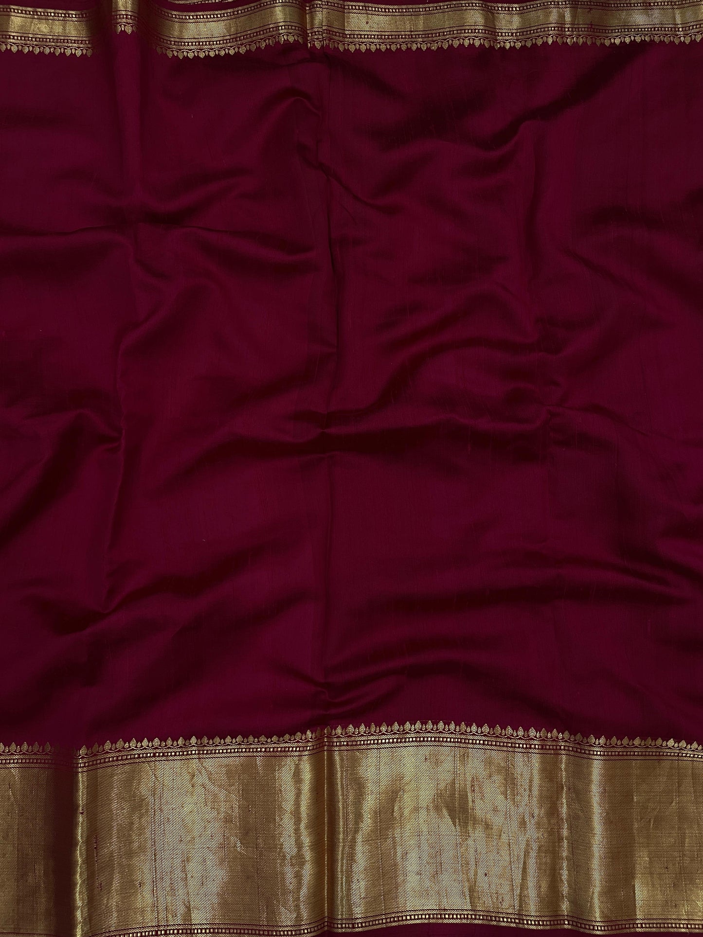Pure Raw Silk Zari Border (54'inch)