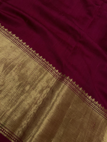 Pure Raw Silk Zari Border (54'inch)