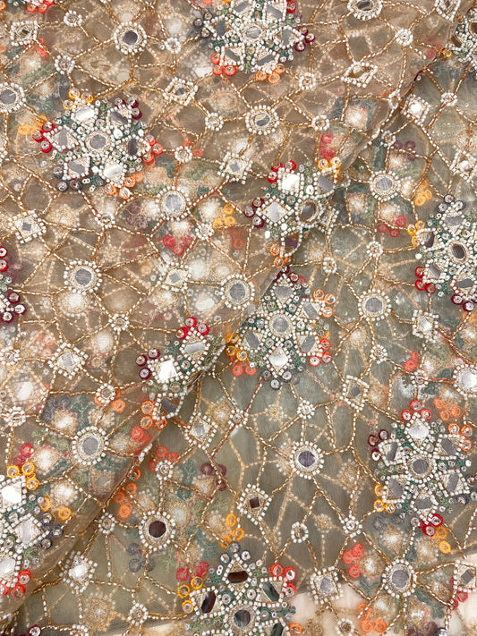 Net Beads Embroidery