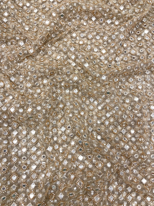 Net Beads Embroidery