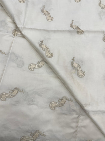 Pure Katan Silk Embroidery Dyeable