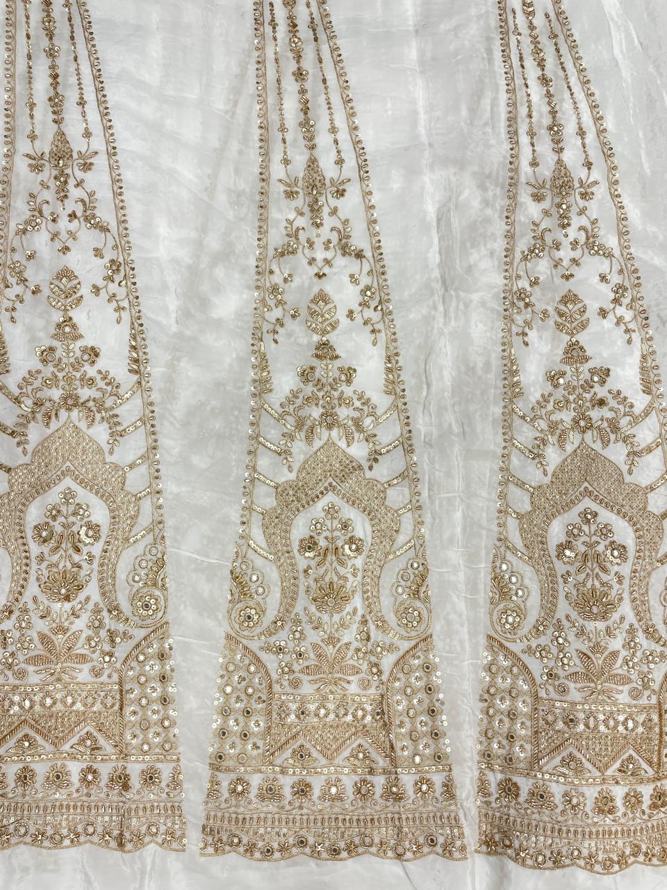 Crepe Embroidery Kali (54'inch)