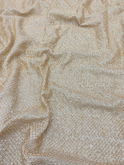 Crepe Embroidery Dyeable