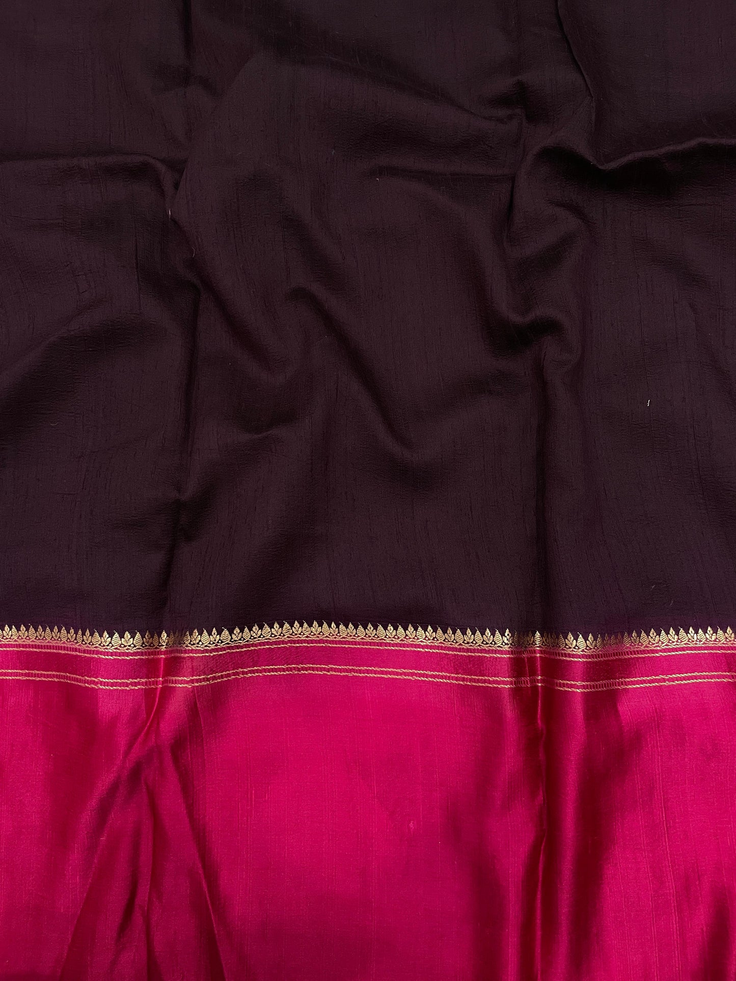 Pure Raw Silk Satin Border (54'inch)
