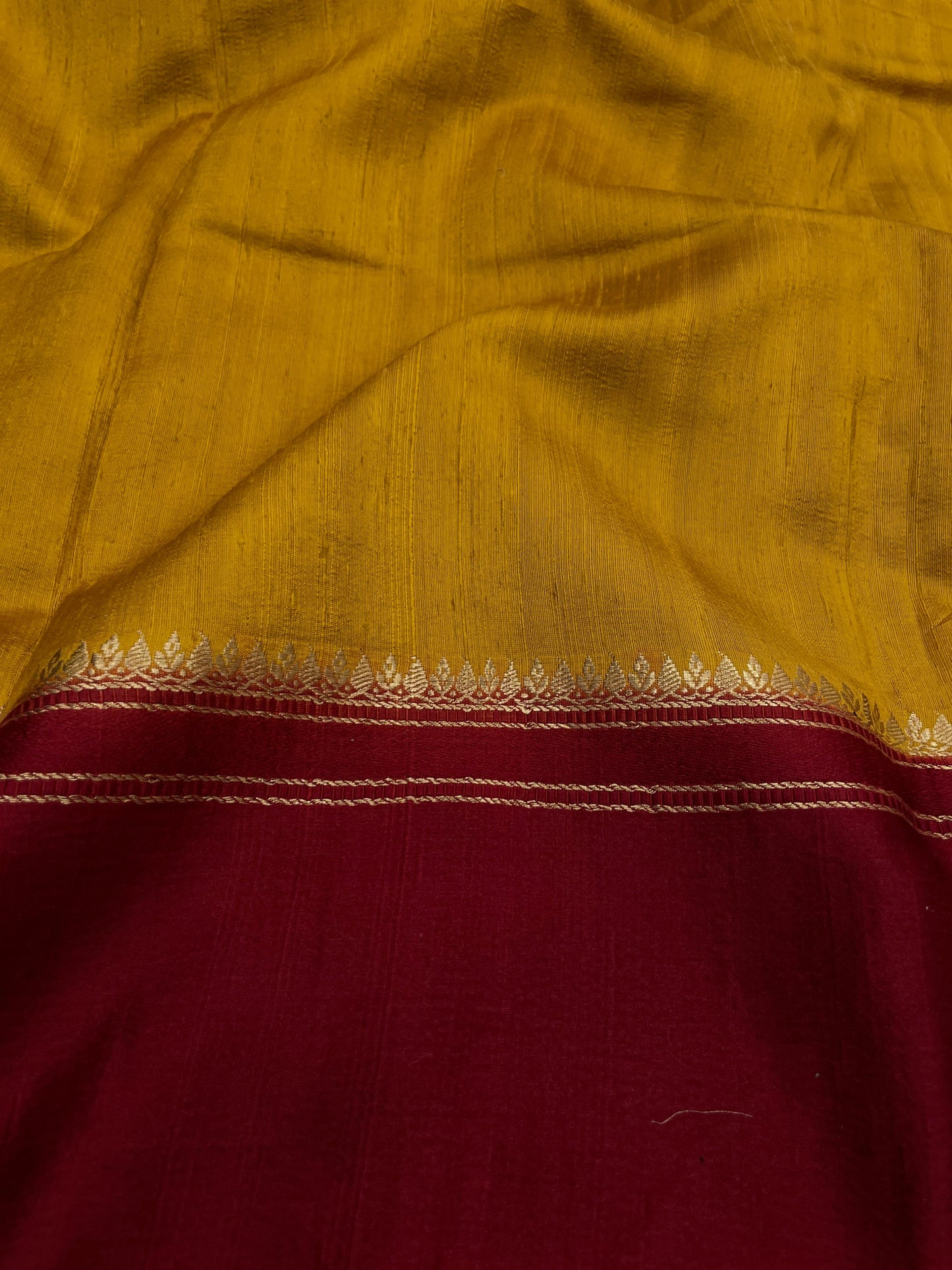 Pure Raw Silk Satin Border (54'inch)
