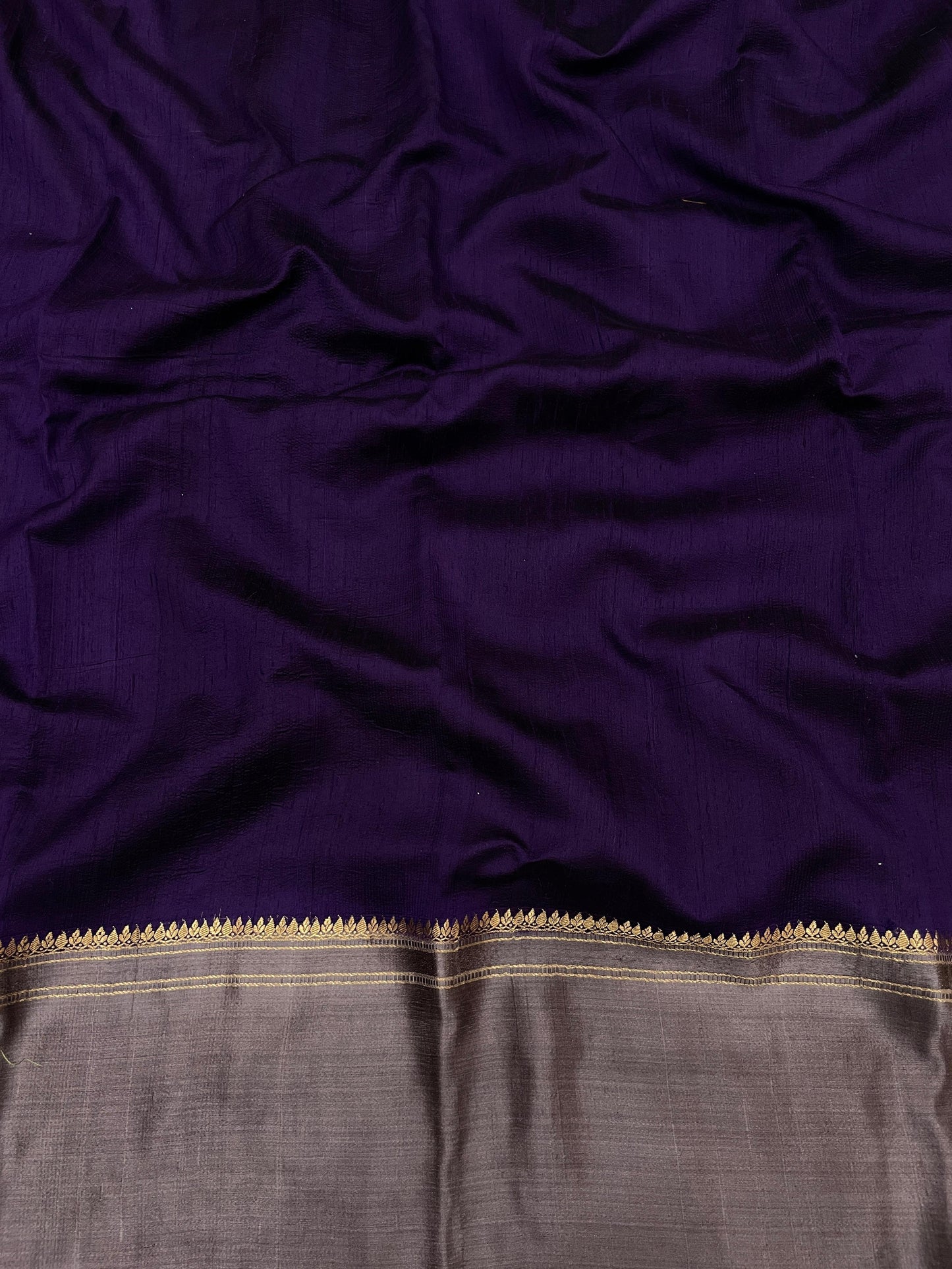 Pure Raw Silk Satin Border (54'inch)