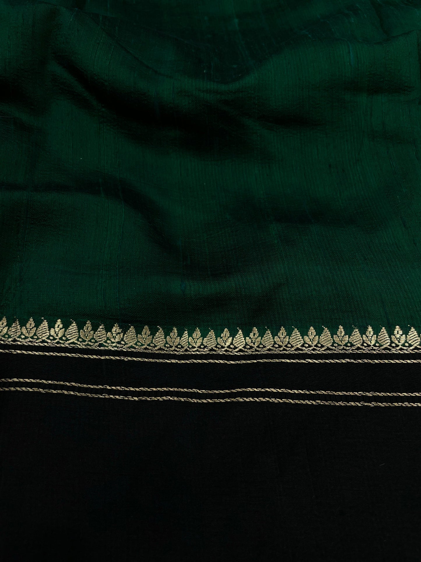 Pure Raw Silk Satin Border (54'inch)