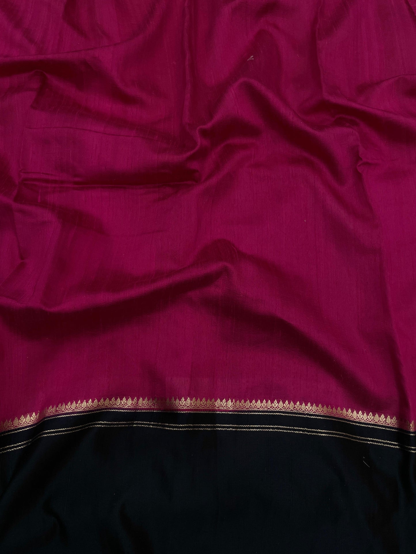 Pure Raw Silk Satin Border (54'inch)