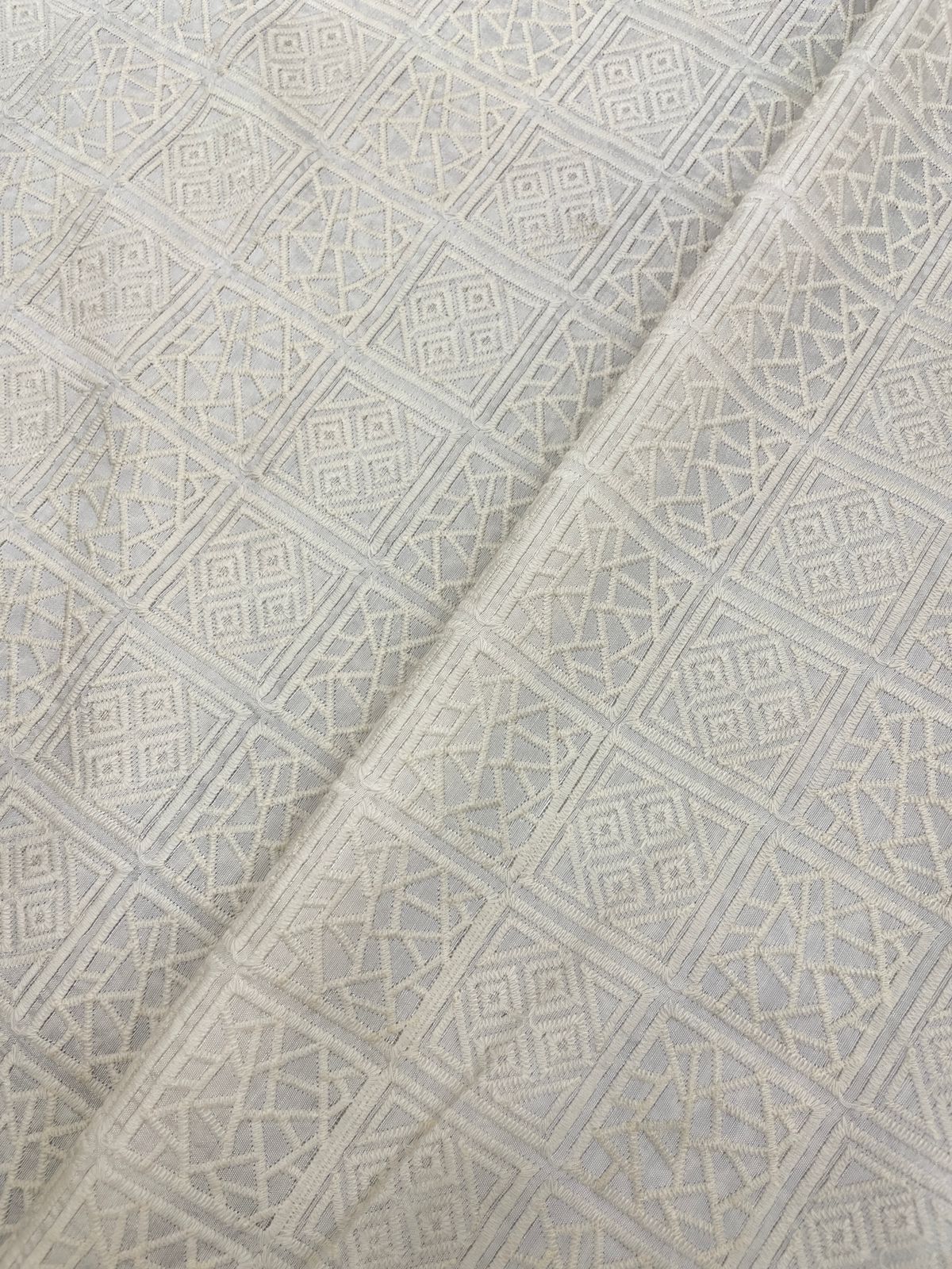 Mysore Silk Embroidery Dyeable