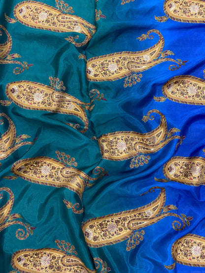 Banarasi Brocade Meena With Shaded