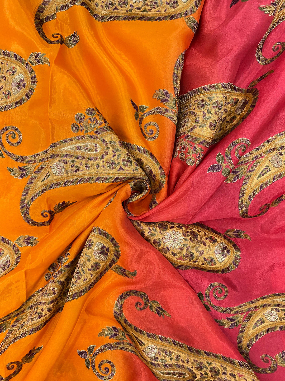 Banarasi Brocade Meena With Shaded