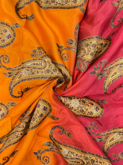 Banarasi Brocade Meena With Shaded