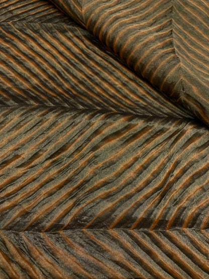 Pure Banarasi Silk Tissue With Sibori