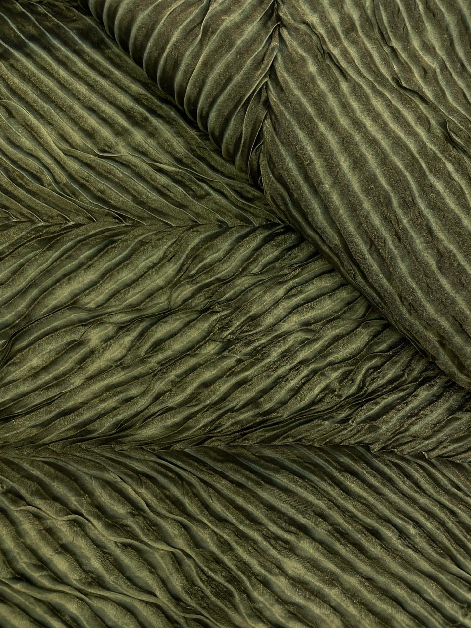 Pure Banarasi Silk Tissue With Sibori