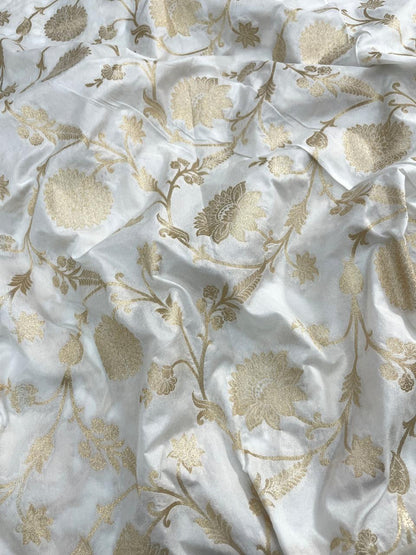 Banarasi Brocade Dyeable