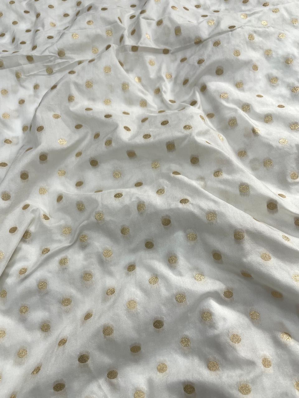 Banarasi Brocade Dyeable