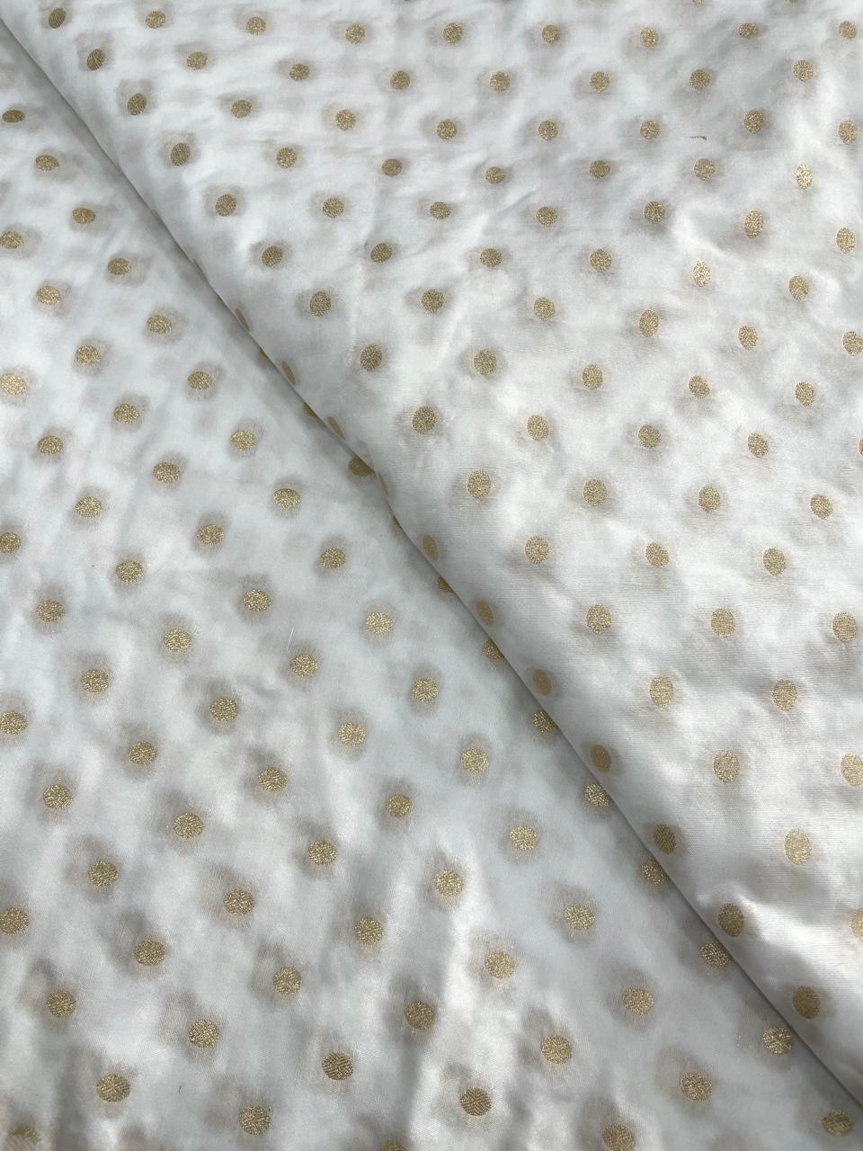 Banarasi Brocade Dyeable