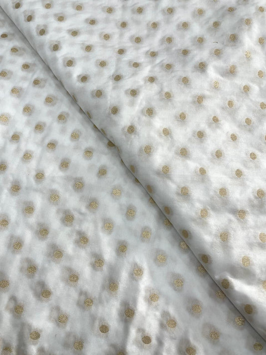 Banarasi Brocade Dyeable