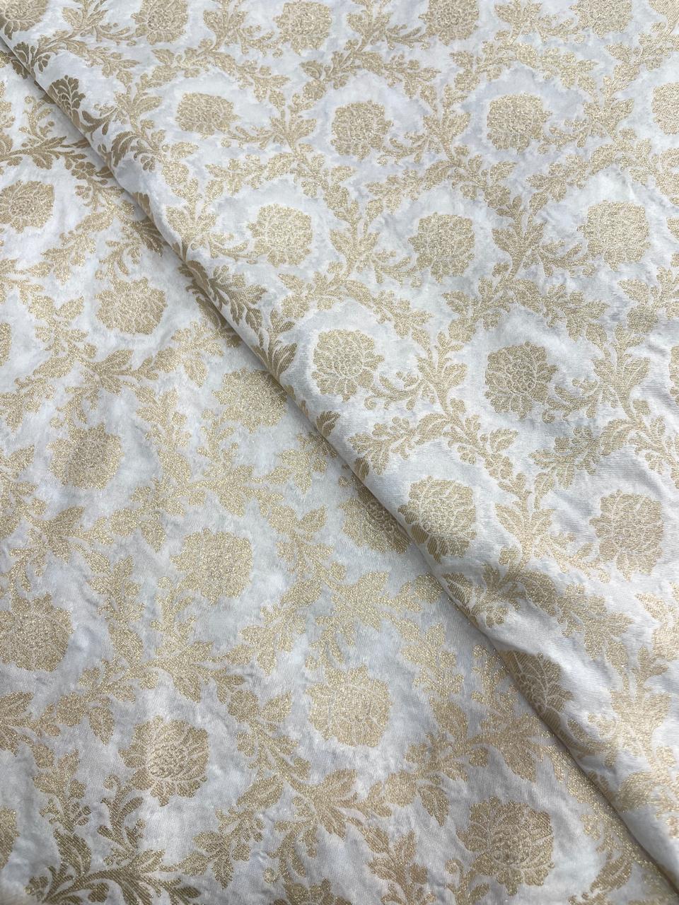 Banarasi Brocade Dyeable