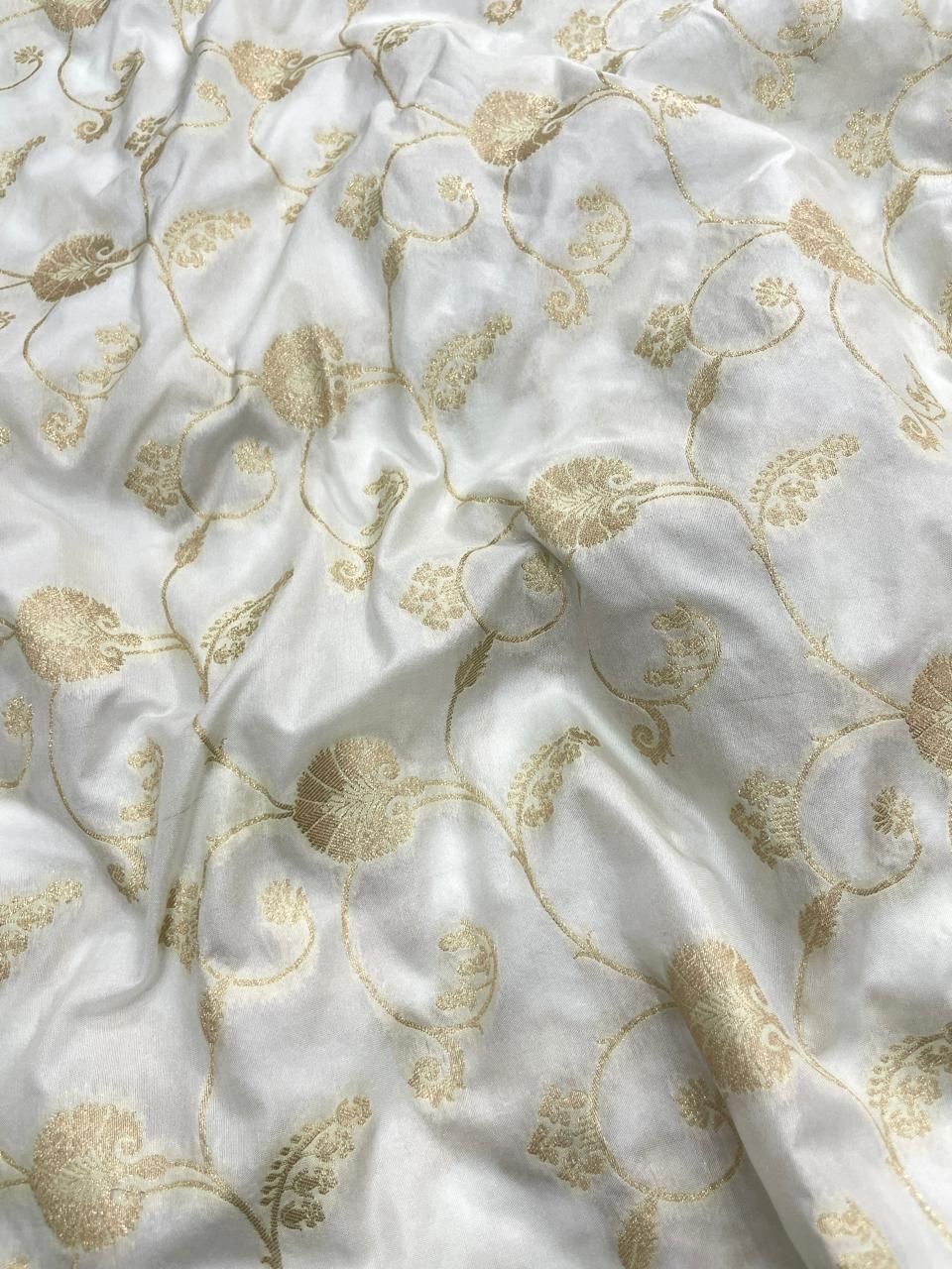 Banarasi Brocade Dyeable