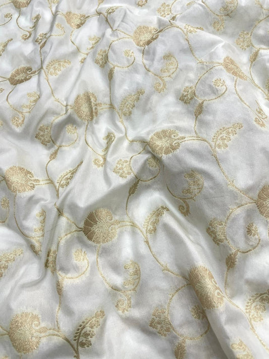 Banarasi Brocade Dyeable