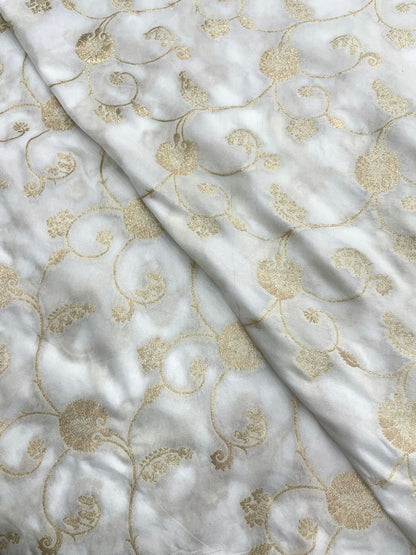 Banarasi Brocade Dyeable