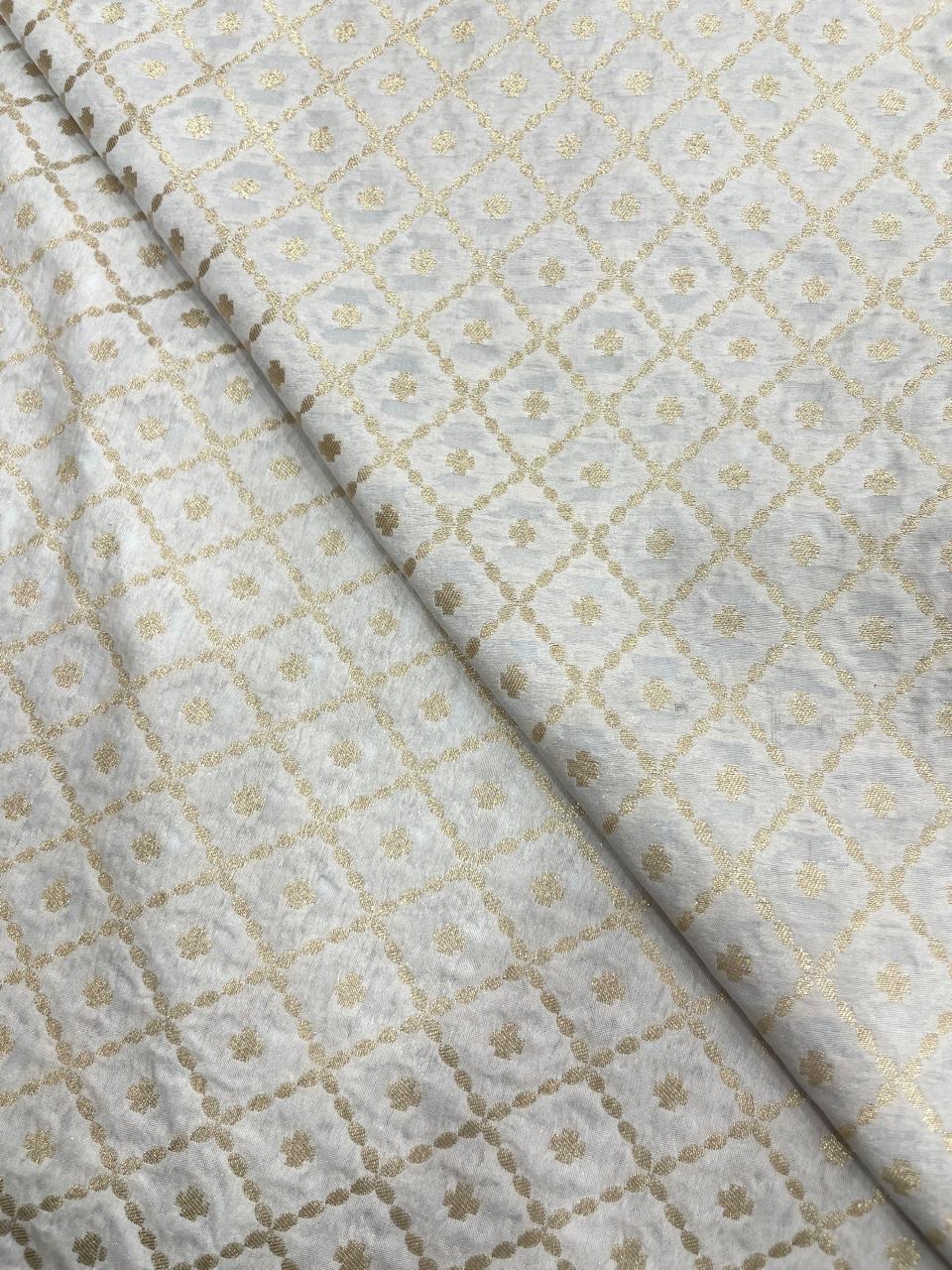 Banarasi Brocade Dyeable