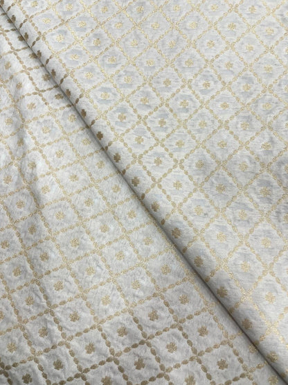 Banarasi Brocade Dyeable