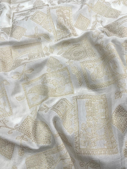 Banarasi Brocade Dyeable