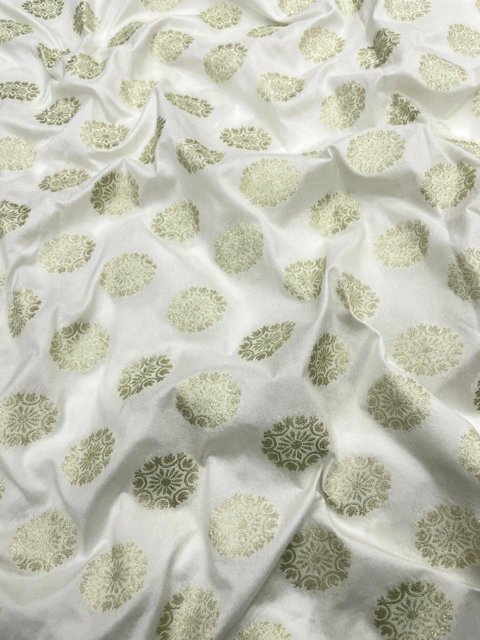 Banarasi Brocade Dyeable