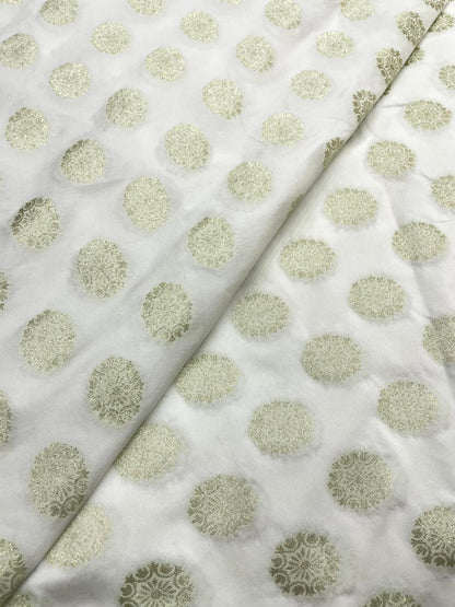 Banarasi Brocade Dyeable