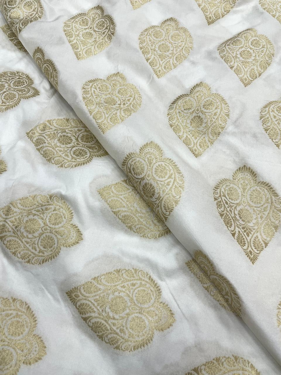 Banarasi Brocade Dyeable