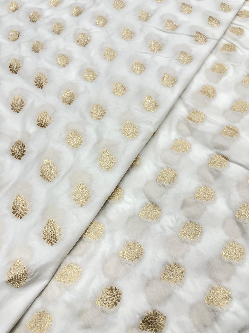 Banarasi Brocade Dyeable