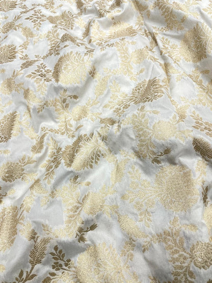 Banarasi Brocade Dyeable
