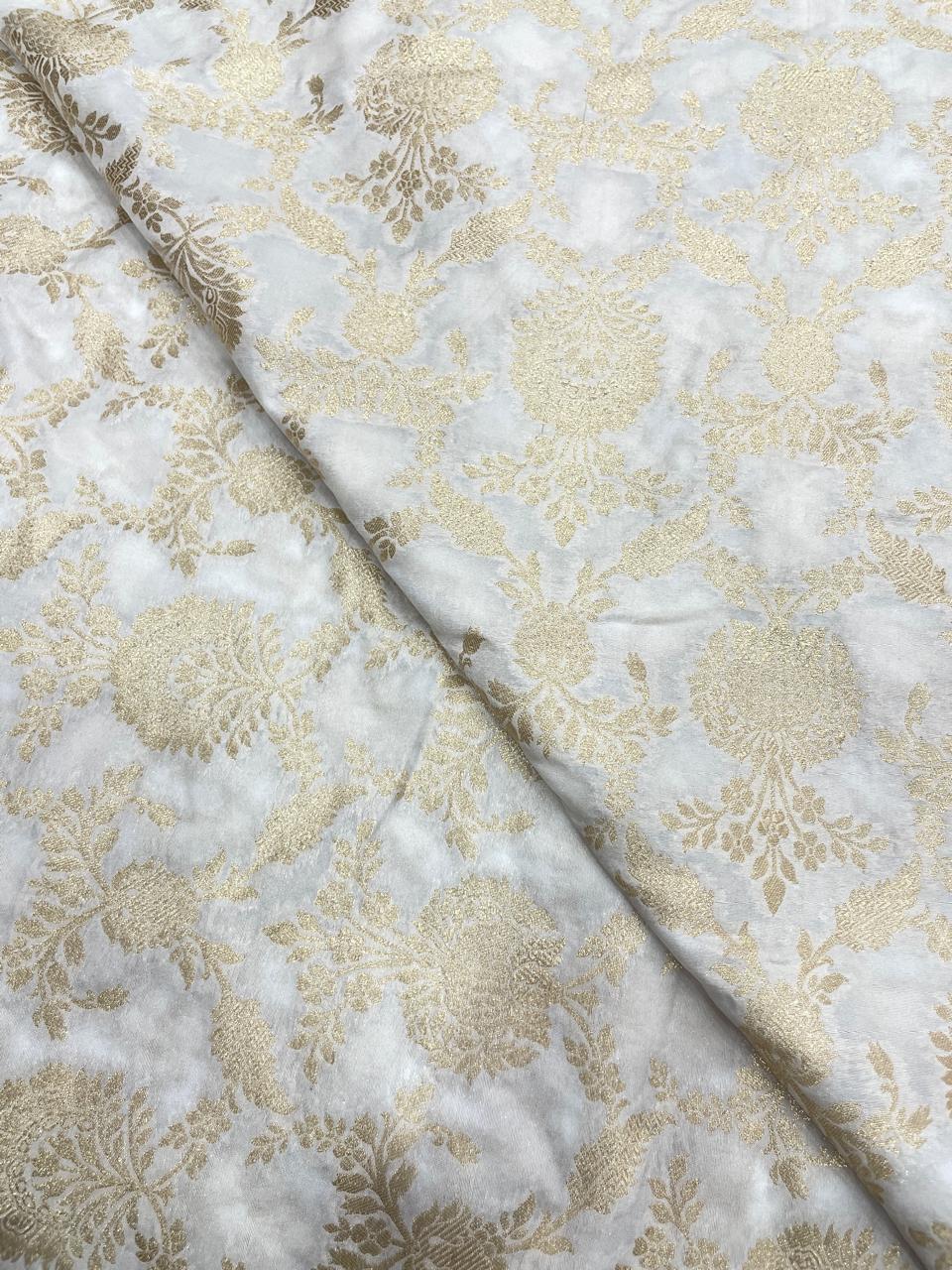 Banarasi Brocade Dyeable
