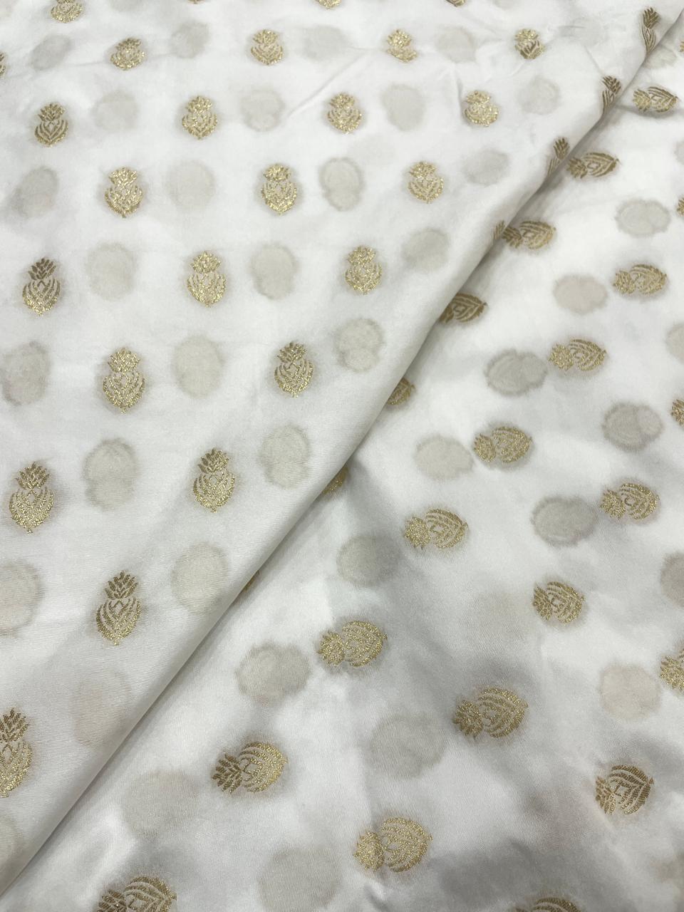 Banarasi Brocade Dyeable