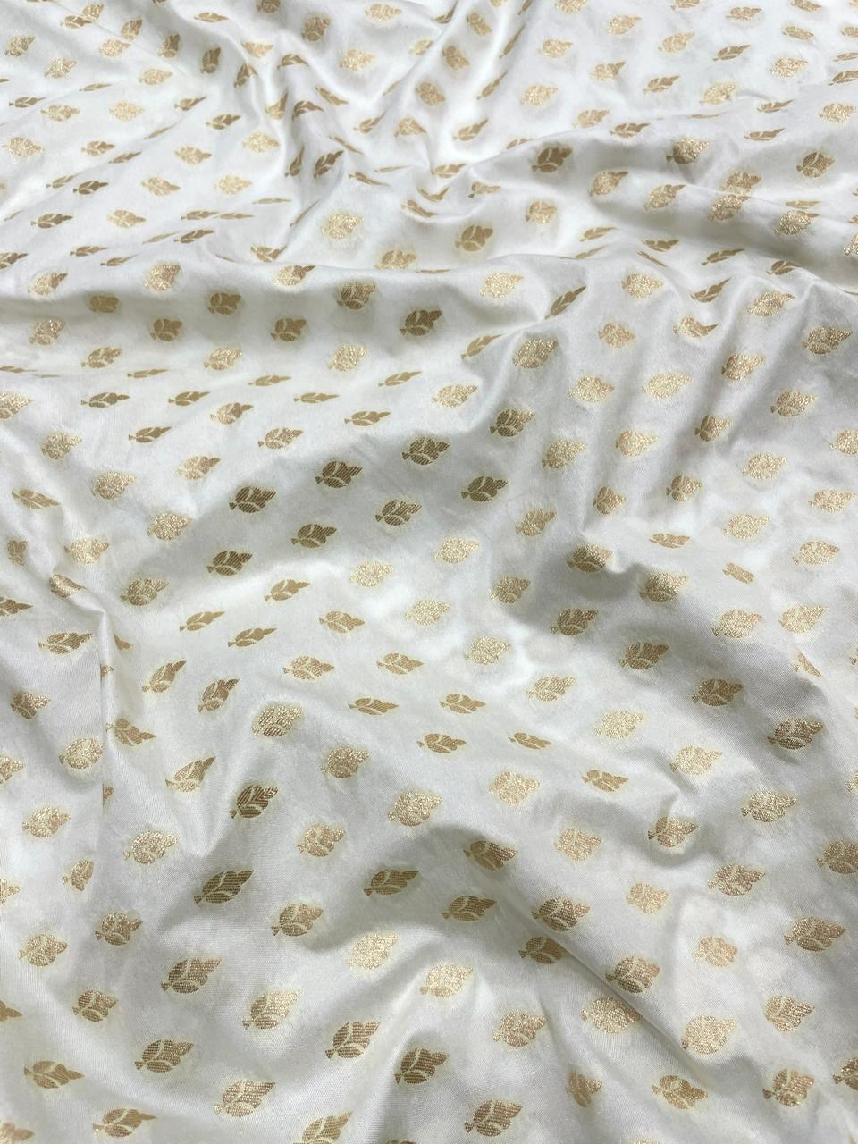 Banarasi Brocade Dyeable