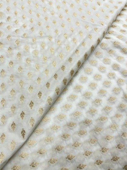 Banarasi Brocade Dyeable