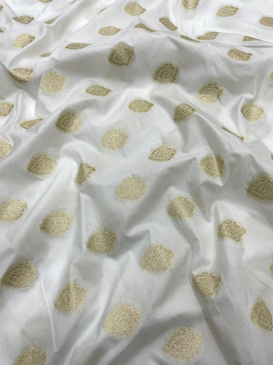 Banarasi Brocade Dyeable