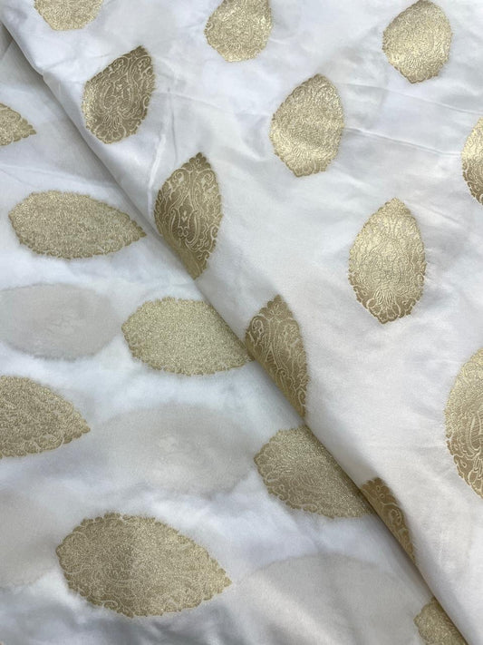 Banarasi Brocade Dyeable
