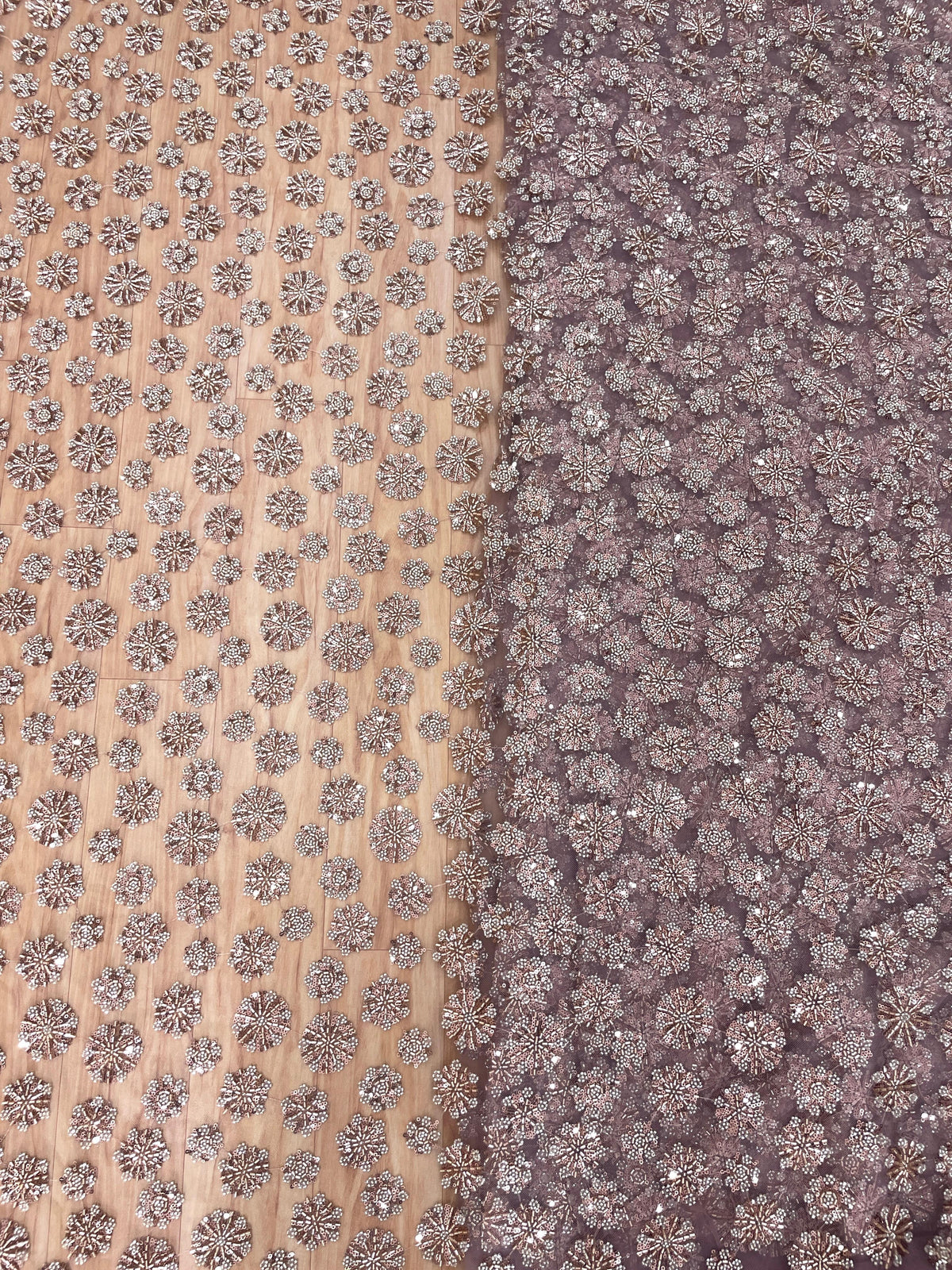Net Beads Embroidery (54'inch)