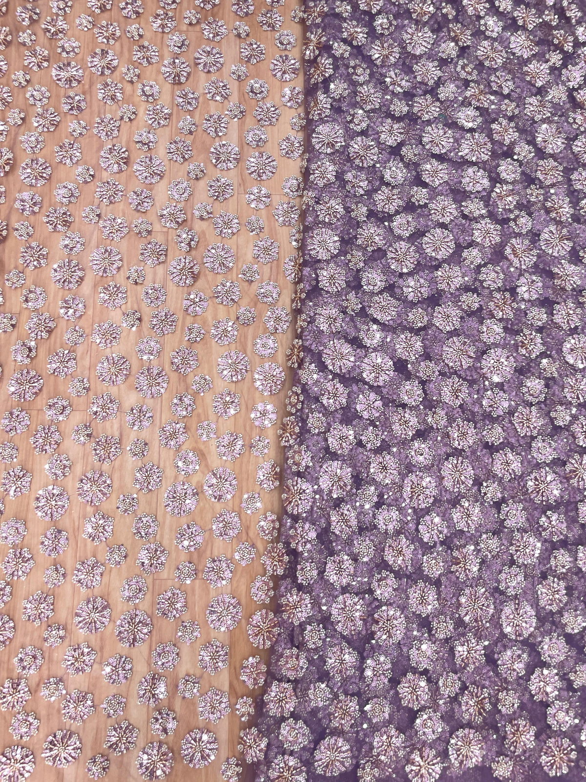Net Beads Embroidery (54'inch)