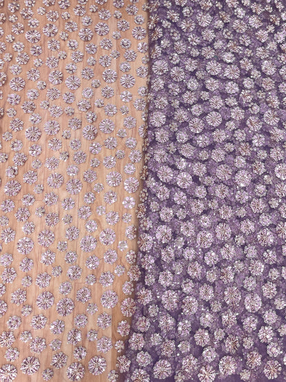 Net Beads Embroidery (54'inch)