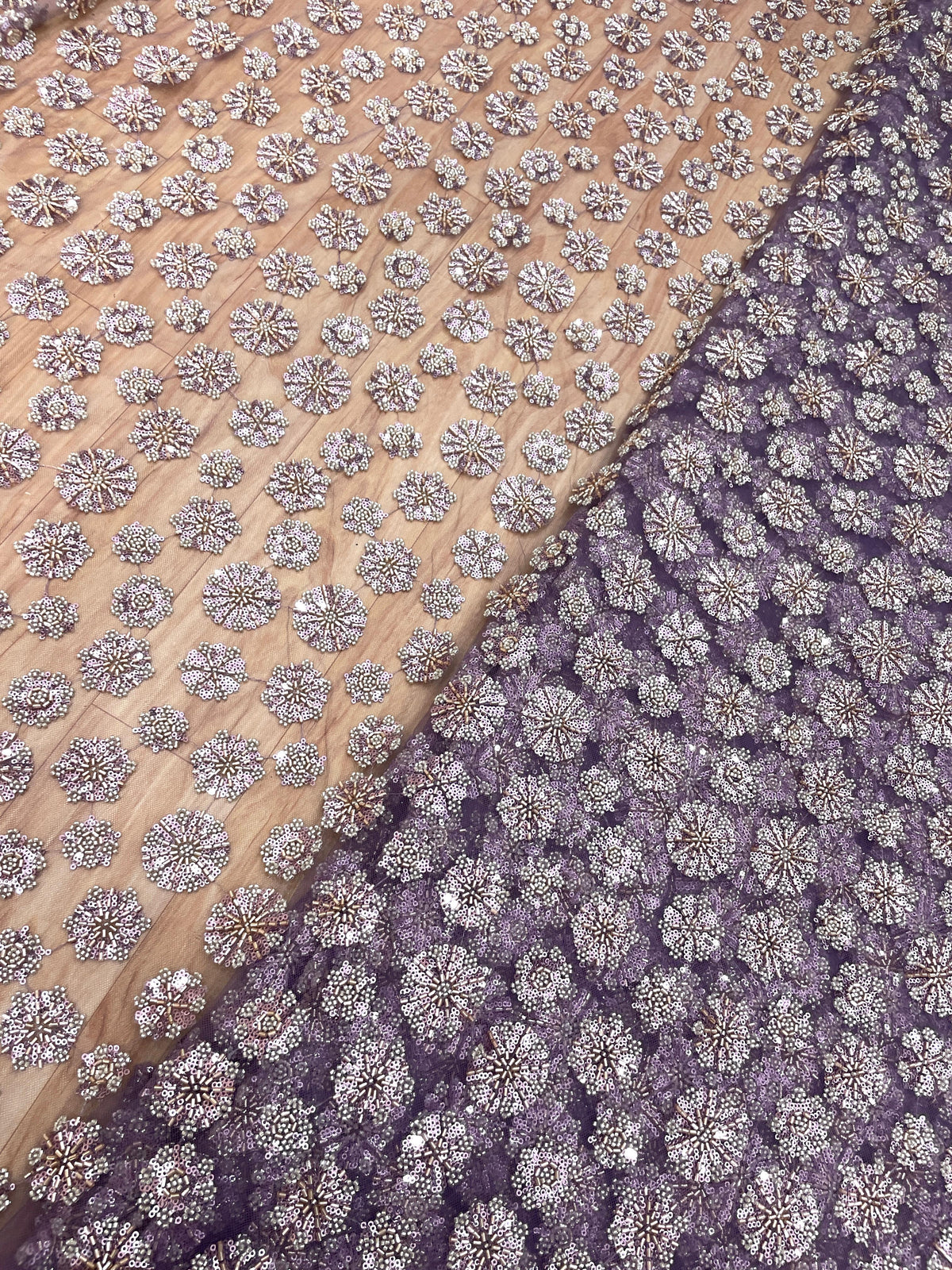 Net Beads Embroidery (54'inch)