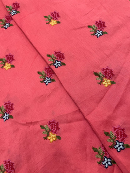 Mysore Silk Multithread Embroidery (44'inch)